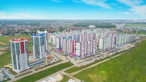 в ТЮМЕНЬ на ПМЖ. ЖК НОВО-ПАТРУШЕВО. ОБЗОР. СКАЗОЧНЫЙ БУЛЬВАР. ЦенЫ. 2021. Съемка с дрона