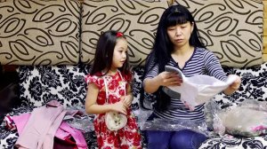 ДЕВОЧКИ C РАСПАКОВОЧКОЙ :)