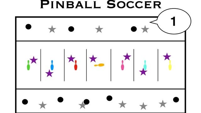 Physical Education Games - Pinball Soccer