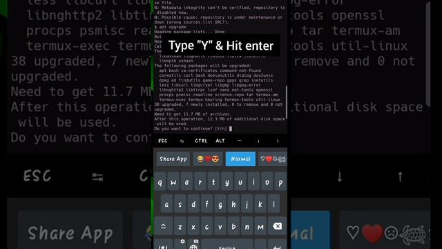 Termux update and upgrade command error fixed✅️?|മലയാളം video|It_Me_SOJAN_54|#Termux #404_forbidden