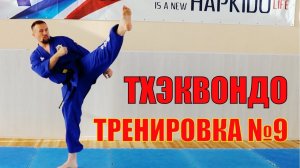 Тхэквондо. Тренировка №9. Школа боевых искусств Демида Момота. Тренер - Евгений Леонов