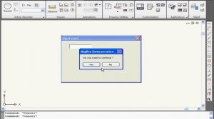 AutoCad VBA 20 ( MsgBox Function )