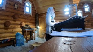 Херувимская .Напев Ниловой пустыни в изложении С.Зайцева. Запись со службы.