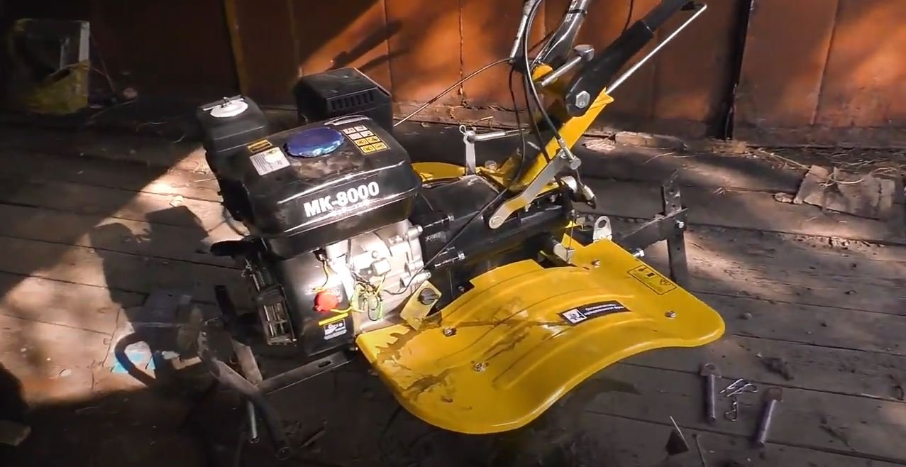 Мотоблок Huter MK-8000 - эксплуатация смотреть онлайн