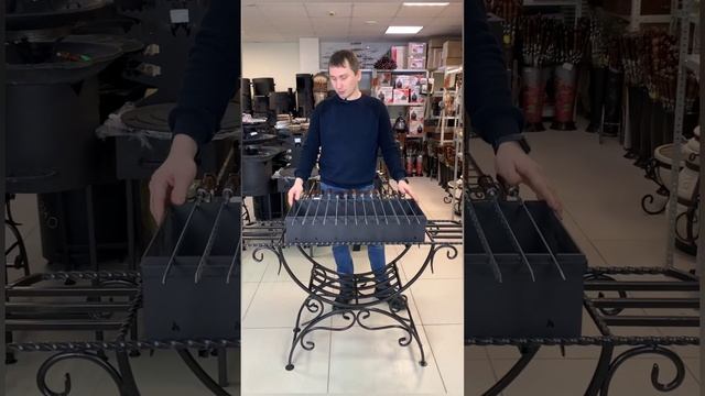 Мангал К2 из стали 4 мм