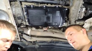 Замена масла в АКПП ZF 8HP70Х и раздаточной коробке АТС450