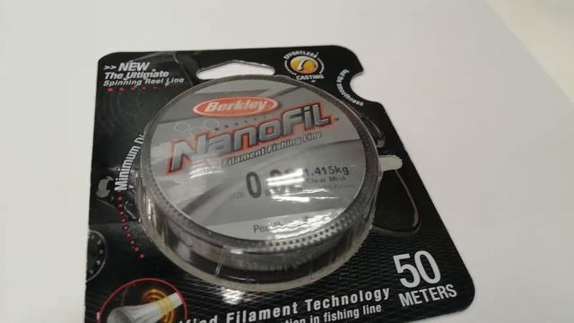 Berkley NanoFil 0.02 50 m. смотреть онлайн