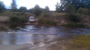 Шевроле нива в брод без шноркеля