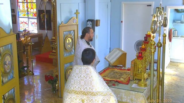 Неделя 7-я по Пятидесятнице. Литургия | 7th Sunday after Pentecost. Liturgy смотреть онлайн