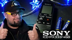 Обзор и тест диктофона Sony ICD PX333