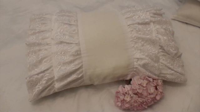 Белые наволочки в стиле Shabby Chic