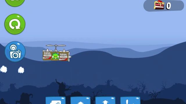 geometry dash ufo gamemode in bad piggies! смотреть онлайн