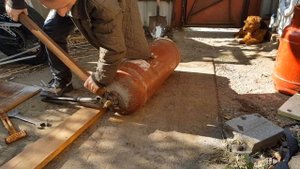 Как я скручиваю вентиль с газового баллона