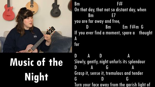 Phantom of the Opera Ukulele Medley (with UBass) | Cory Teaches Music смотреть онлайн