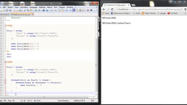 30. How to use php  Multidimensional Array