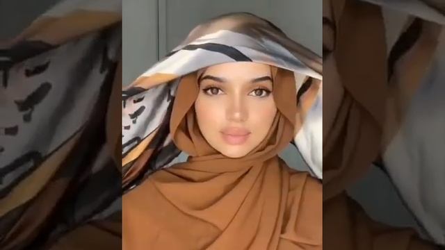 everyday hijab tutorial without pins | как завязывать шарф хиджаб