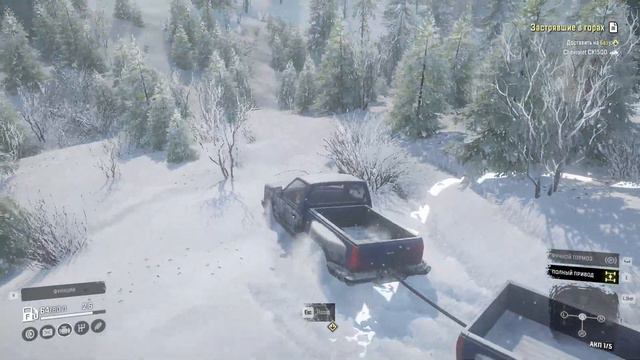 SnowRunner-СПАСЕНИЕ МАШИНЫ.КАЧЕСТВО ИГРЫ НА МАКСИМАЛКАХ смотреть онлайн