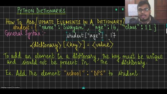 CBSE Class XI: Dictionaries in Python [Part - 1] [Bengali] смотреть онлайн