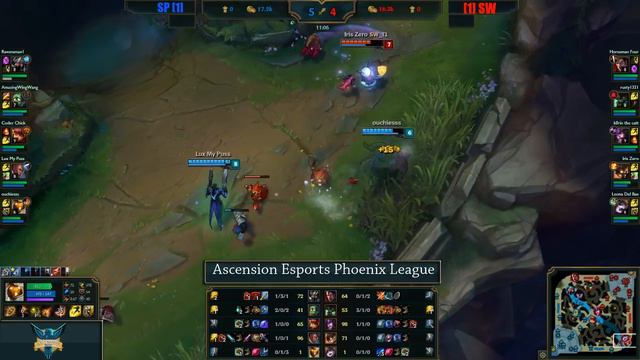 Ascension eSports Elder League: Week 3 - Spark's Plugs vs Squid's Wards Game 3 смотреть онлайн