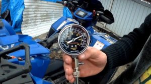 Замер компрессии в цилиндрах Polaris sportsman 850 XP