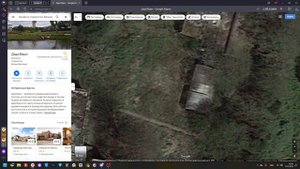 Зомби на гугл карте.