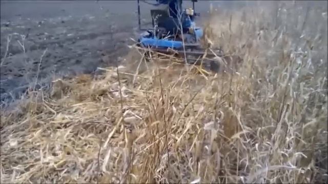 Коса, Мототрактор ,Маленькая доработка Мотоблочной Косы КРН-09 для измельчения кукурузы смотреть онлайн