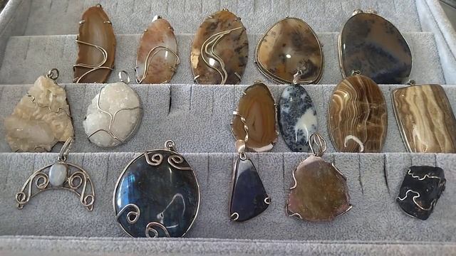 авторские Кулоны из натуральных камней, Своё производство смотреть онлайн