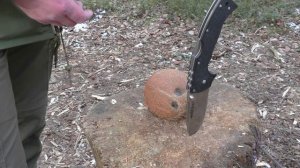 Уличный тест + ППР. Нож 4-MAX SCOUT Cold Steel.