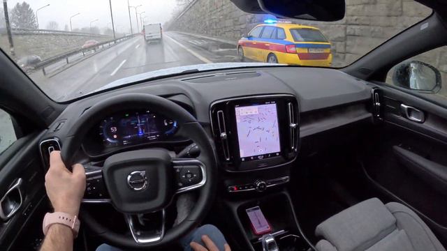 2024 Volvo C40 Recharge |0-100| POV Test Drive #1978 Joe Black смотреть онлайн