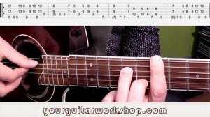 How To Play Fragile Guitar Lesson & TAB #1 Sting Tutorial