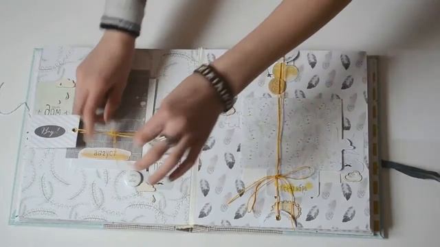 Скрапбукинг Альбом из коллекции "Мечты о детстве" от Polkadot. смотреть онлайн