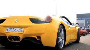 Самодельный Феррари, Ferrari, Казань - Самара . Автовыставка от Ugol meet