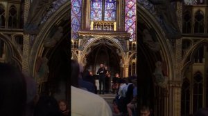 Vivaldi's Four Seasons performed at Saint Chapelle, Paris.