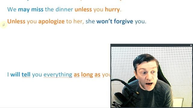 Условные предложения в английском - First Conditional смотреть онлайн