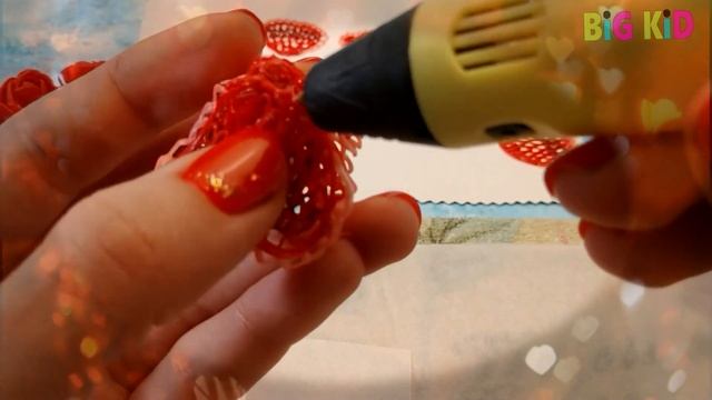 ? ROSE 3D PEN ✍ tutorial Big Kid DiY youtube take and do it BiG KiD #3dpen #bigkid #drawings3Dpen смотреть онлайн