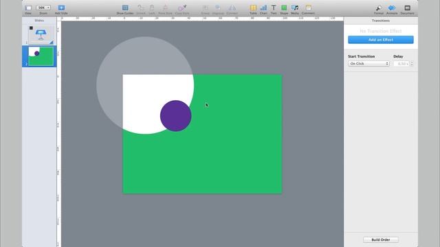 Анимация в Keynote при помощи Motion Path смотреть онлайн