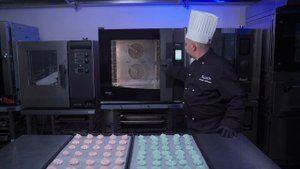 Безе в пароконвектомате Apach Cook Line