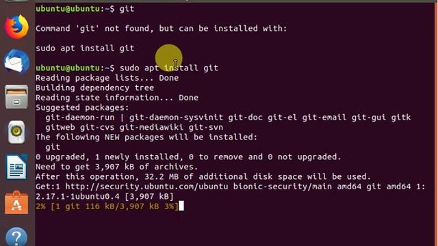 ?Install Git on Ubuntu 18.04.2 LTS (No Audio) смотреть онлайн