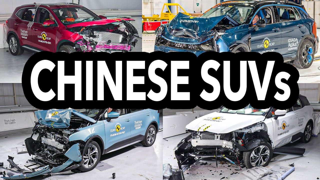 А как с безопасностью? Краш- тесты китайских SUV ( Nio ES8, Aiways U5, Lynk&Co 01, MG HS)