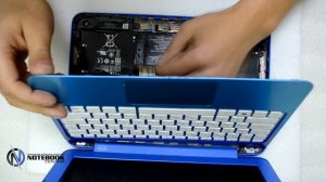 HP Stream Notebook 11-d050nr - Disassembly and cleaning