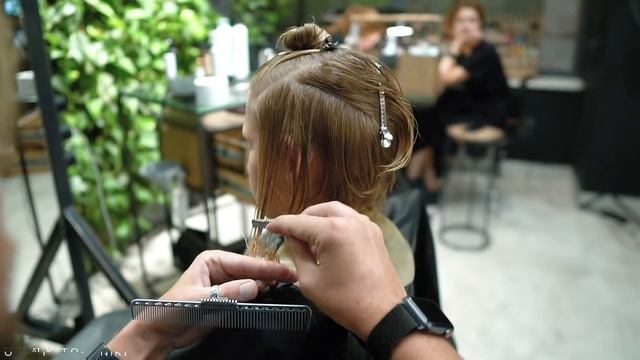 HOW TO CUT SURFER BOY HAIRCUT tutorial - NIKITOCHKIN