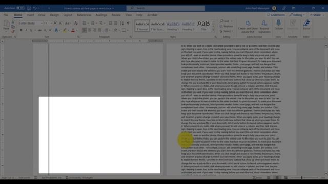 How to Delete page in Word | Updated 2023 смотреть онлайн
