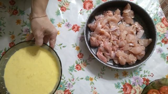 Полезное блюдо.Курица со сливками! смотреть онлайн