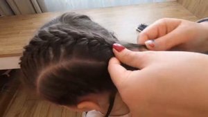 Супер прическа на соревнования!!