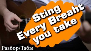 every breath you take на гитаре. Табы I Разбор на акустической гитаре