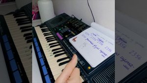 Мелодия на синтезаторе по цифрам - музыка из Семейки Адамс с щелчками как сыграть.