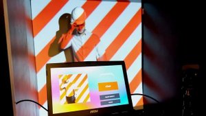 Аренда интерактивной фотозоны ПРОЕКЦИОННЫЙ КУБ (проекционная фотозона)