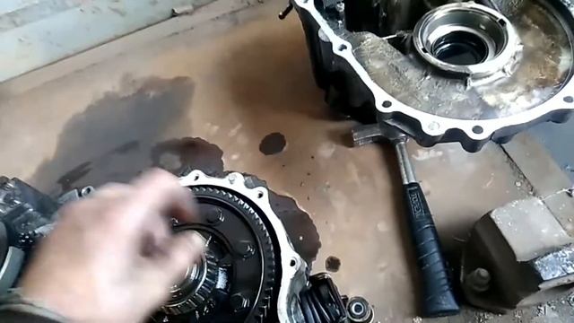 Заварка дифференциала в кпп нисан для самодельного трактора. смотреть онлайн