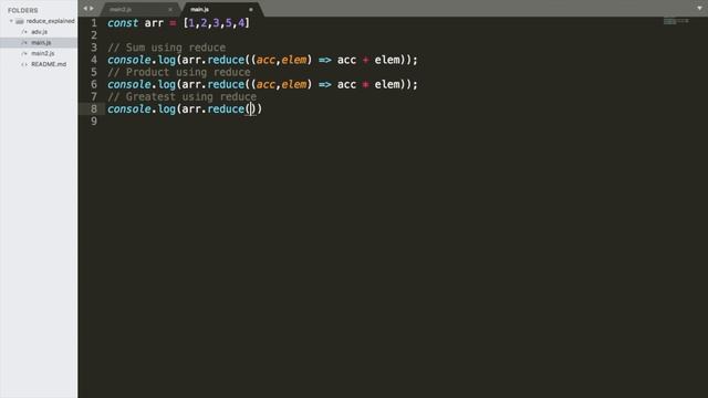 JavaScript Reduce in Four Minutes