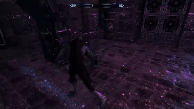 When you become werewolf in front of seranas mother- serana does something funny- skyrim